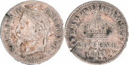 France - 1868 - Paris (A) - 20 Centimes - Napoléon III - Argent - F150.4- FS1B4 - 20 Centimes
