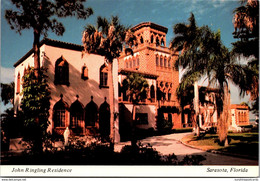 Florida Sarasota John And Mable Ringling Residence Front Entrance - Sarasota