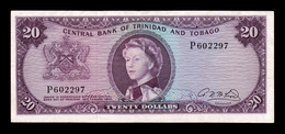 Trinidad & Tobago 20 Dollars Elizabeth II L. 1964 Pick 29b MBC VF - Trinidad Y Tobago