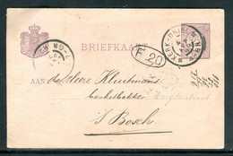 Pays Bas - Entier Postal De Kerk-Driel Pour Bosch En 1899 - J 47 - Postal Stationery