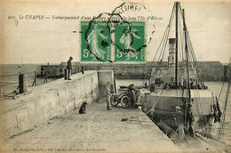 Le Chapus , Bourcefranc * Embarquement D'une Voiture Automobile Pour L'ile D'oléron * Auto Bateau - Otros & Sin Clasificación