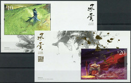 Hong Kong 2020 S#2106-2107 Storm Riders M/S MNH Unusual (hot Foil Stamping) - Nuovi
