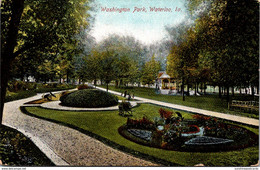 Iowa Waterloo Scene In Washington Park 1907 - Waterloo