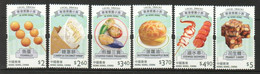 Hong Kong 2021 Local Snacks MNH Food Snack Unusual (3D Embossing) - Unused Stamps