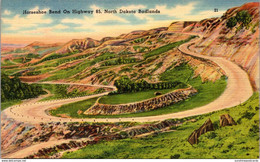 North Dakota Badlands Horseshoe Bend On Highway 85 - Andere & Zonder Classificatie