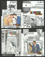 Hong Kong 2021 Feel 100% M/S MNH Comic Camera Unusual (sand Varnish, Spot Varnishg) - Neufs