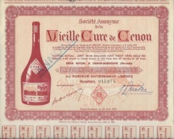 SOCIETE DE LA VIEILLE CURE DE CENON -ACTION DE 2500 FRS -ANNEE 1952 - Other & Unclassified