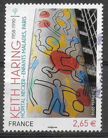 "Oeuvre De Keith Haring - Hopital Necker / Enfants Malades" 2014 - 4901 - 2010-.. Matasellados
