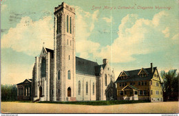 Wyoming Cheyenne Saint Mary's Cathedral 1910 - Cheyenne