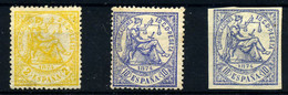 España Nº 143, 145, 145 Año 1874 - Unused Stamps