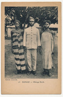 CPA - CONGO - BANGUI - Ménage Banda - Frans-Kongo