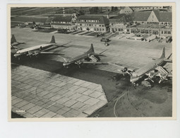AVIATION - BELGIQUE - BELGIUM - Carte PUB De La Compagnie SABENA BELGIAN AIRLINES - Melsbroek Airport - 1946-....: Era Moderna