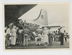AVIATION - BELGIQUE - BELGIUM - Compagnie SABENA BELGIAN AIRLINES - Arrival LEOPOLDVILLE , BELGIAN CONGO - 1946-....: Era Moderna
