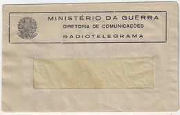 Brazil 1950s Radiotelegram Radio Telegram Cover Ministry Of War Directorate Of Communications Coat Of Arms - Briefe U. Dokumente