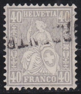 Suisse  .    Y&T    .    47   (2 Scans)      .   O    .      Oblitéré  .   /  .    Gestempelt - Used Stamps