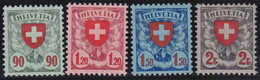 Suisse  .    Y&T    .    208/211      .   *       .    Neuf Avec Gomme  .   /  .   Mint-hinged - Nuevos