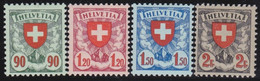 Suisse  .    Y&T    .    208-a/211-a       .   *       .    Neuf Avec Gomme  .   /  .   Mint-hinged - Nuevos