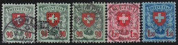 Suisse  .    Y&T    .    208/210      .     O    .      Oblitéré  .   /  .    Gestempelt - Usati