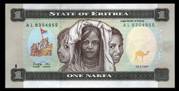 # # # Banknote Eritrea 1 Nakfa UNC # # # - Erythrée