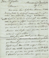 1787 BANQUE FINANCE SUISSE De MARSEILLE ET TRESORIER DES GARDES SUISSES Louis Wuest Pour Forestier B.E.V.SCANS+HIST. - Historical Documents