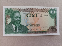 Billete De Kenia De 10 Kumi, Año 1978, UNC - Kenya