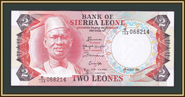 Sierra Leone 2 Leone 1985 P-6 (6h) UNC - Sierra Leone