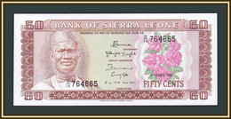 Sierra Leone 50 Cents 1984 P-4 (4e) UNC - Sierra Leone