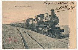 CPA - Railway From Halla To Hallaya - Eisenbahnen