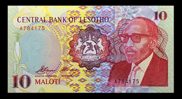 # # # Banknote Aus Lesotho 10 Maloti 1990 UNC # # # - Lesoto