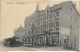 MELREUX ..-- TRAM . Hôtel De La GARE . Maison COURARD Frères .VOLAILLES . - Hotton