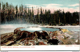 Yellowstone National Park Punch Bowl Spring Haynes Photo - Parques Nacionales USA