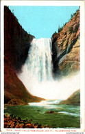 Yellowstone National Park Great Falls From Below Haynes Photo - USA Nationale Parken