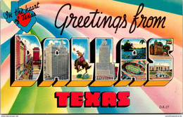 Texas Greetings From Dallas - Dallas