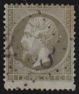 France   .     Y&T      .   19a       .        O   .       Oblitéré   .   /    .    Cancelled - 1862 Napoléon III