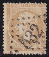 France   .     Y&T      .   21     .         O   .      Oblitéré   .   /    .    Cancelled - 1862 Napoleon III