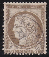 France   .     Y&T      .    56    .       O   .        Oblitéré   .   /    .    Cancelled - 1871-1875 Ceres