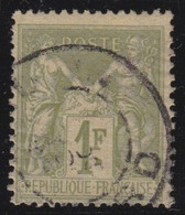 France   .     Y&T      .   82      .       O   .        Oblitéré   .   /    .    Cancelled - 1876-1898 Sage (Type II)