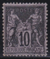 France   .     Y&T      .   103      .       O   .        Oblitéré   .   /    .    Cancelled - 1898-1900 Sage (Tipo III)