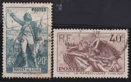 France   .     Y&T      .    314/315       .       O   .        Oblitéré   .   /    .    Cancelled - Used Stamps