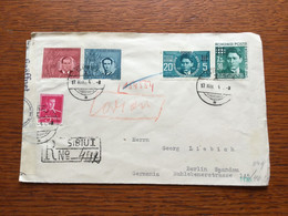 SCH1233 Rumänien 1941 R-Brief Von Sibiu Mit OKW-Zensur Nach Berlin - Brieven En Documenten