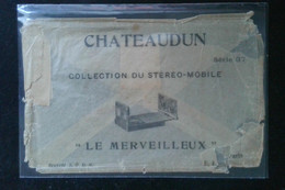 ►  CHATEAUDUN  - ETUI (Vendu En L'état) Carte Stéréoscopique Le Merveilleux, E. L. D. Paris - Cpa Stéréo - Cartes Stéréoscopiques