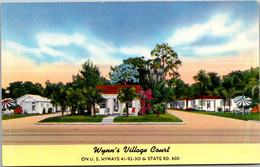 Florida Tampa Wynn's Village Court 1952 - Tampa