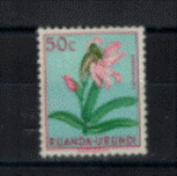 Rwanda-Urundi - "Fleurs Diverses-Types Du Congo-belge- Légende RUANDA-URUNDI" Oblitéré N° 182 De 1953 - Usados