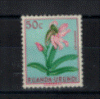 Rwanda-Urundi - "Fleurs Diverses-Types Du Congo-belge- Légende RUANDA-URUNDI" Oblitéré N° 182 De 1953 - Oblitérés