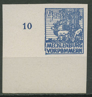 SBZ Mecklenburg-Vorpommern 1946 Abschiedsserie 30 X Ecke Unt. Links Postfrisch - Sovjetzone