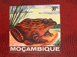 MOZAMBIQUE 1985 Bloc Neuf MNH ** YT BF 15 Reptil Reptile Rettile Schlange MOÇAMBIQUE - Grenouilles