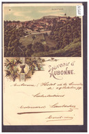 DISTRICT D'AUBONNE - AUBONNE - LITHO - B ( 2 PLIS D'ANGLE ) - Aubonne