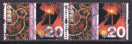 Hong Kong Marke Von 2002 O/used (waagrechtes Paar) (A2-34) - Oblitérés