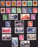 REUNION - 281 / 306 - Série Complète 29 Valeurs - Neufs N** (sauf 281 : N*) - Très Beaux - Unused Stamps