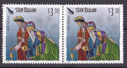 Neuseeland Marke Von 2019 O/used (waagrechtes Paar) (A2-35) - Gebruikt